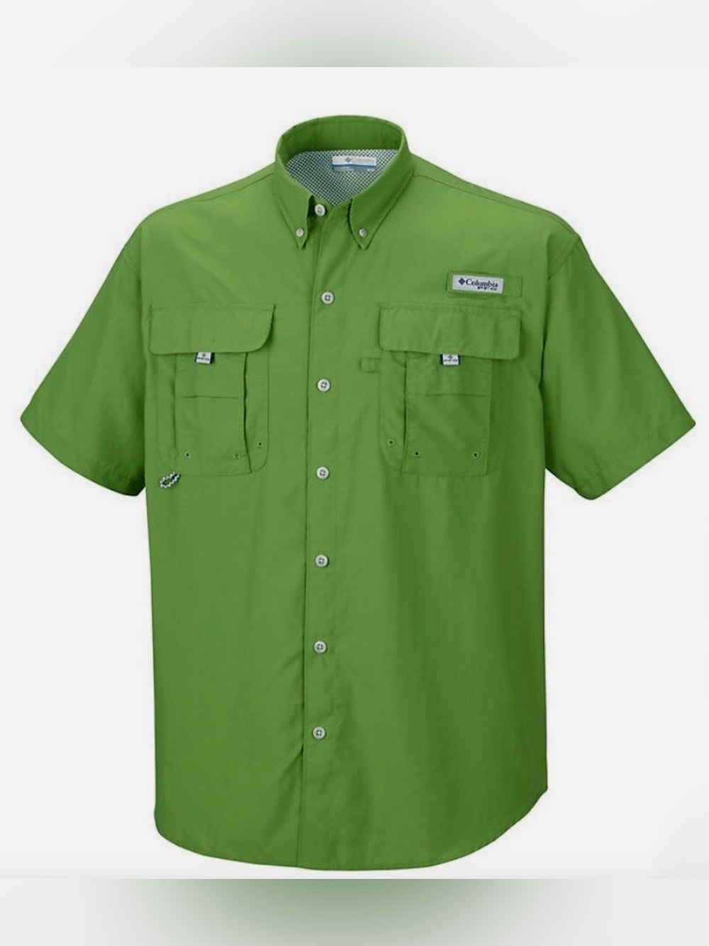 Columbia Lime Green Outdoor Shirt